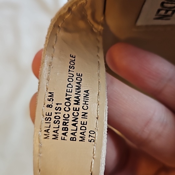 Steve Madden Bling Leopard Print Sandels Size 8.5 - Picture 4 of 5